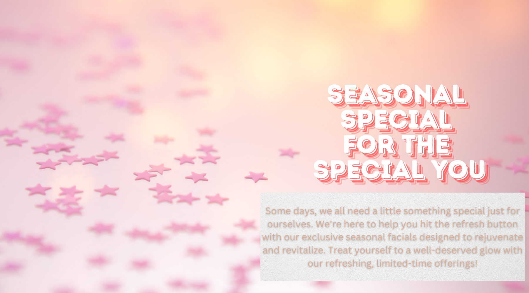 Seasonal Specials / Big Win Treats